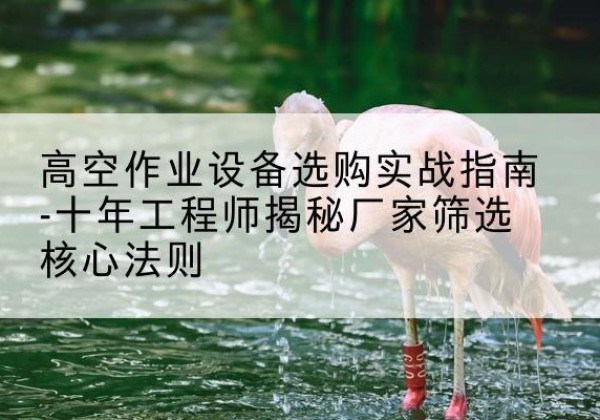 固阳剪叉式升降机厂家-高空作业设备选购实战指南-十年工程师揭秘厂家筛选核心法则